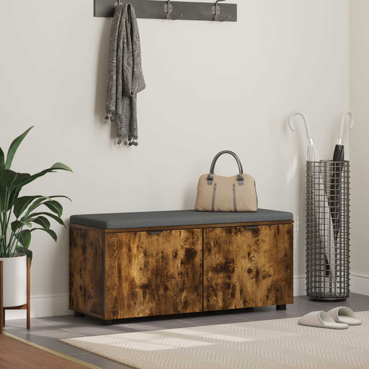 Chodbičková Lavice S Polštářem Uzený Dub 100 X 38 X 46 Cm