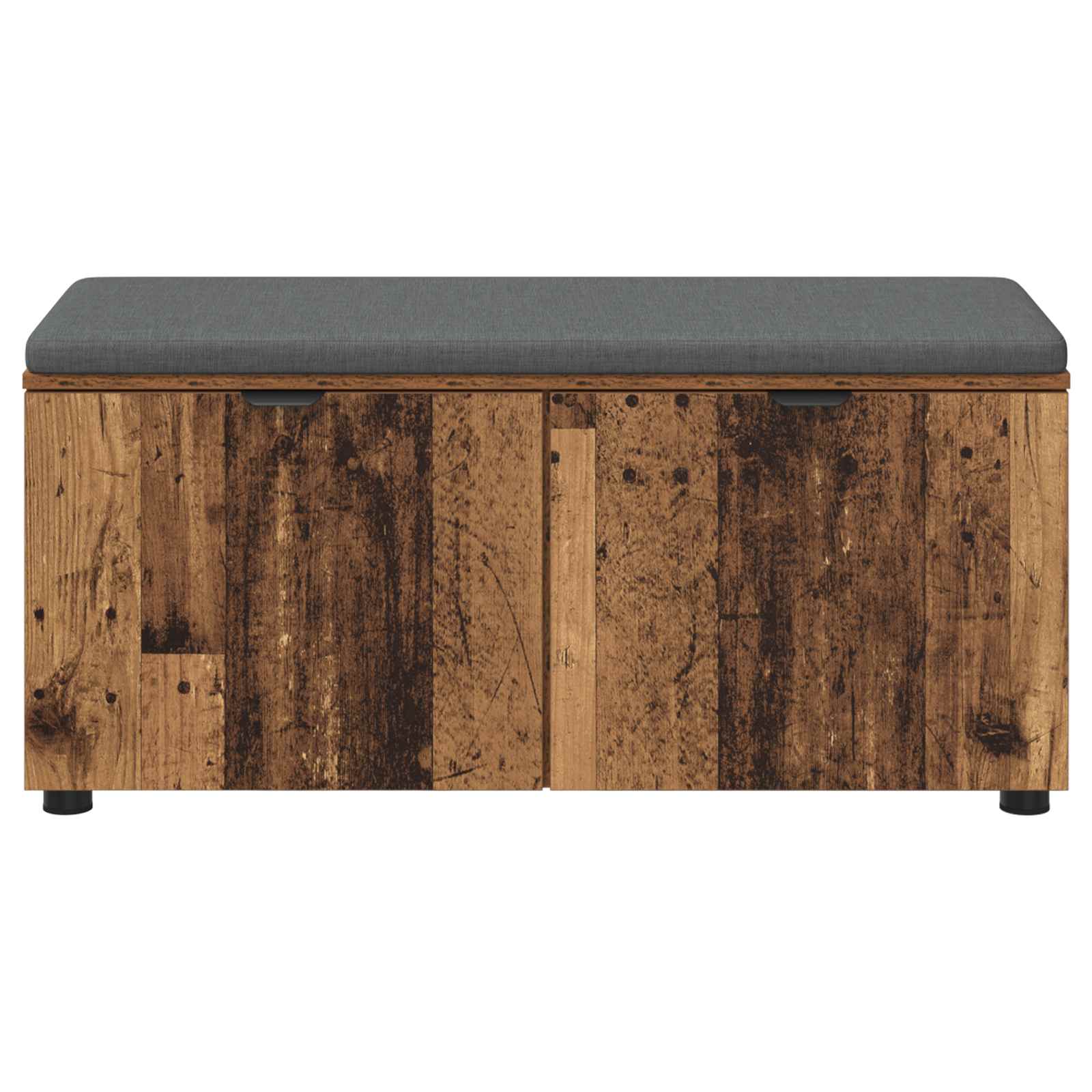 Chodbičková Lavice S Polštářem Staré Dřevo 100 X 38 X 46 Cm