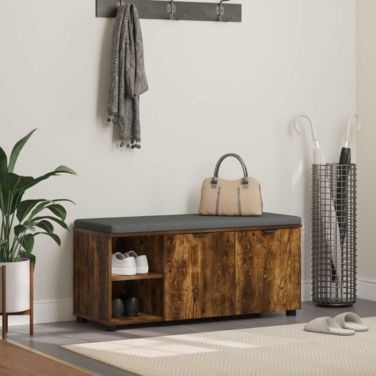 Chodbičková Lavice S Polštářem Uzený Dub 100 X 38 X 46 Cm