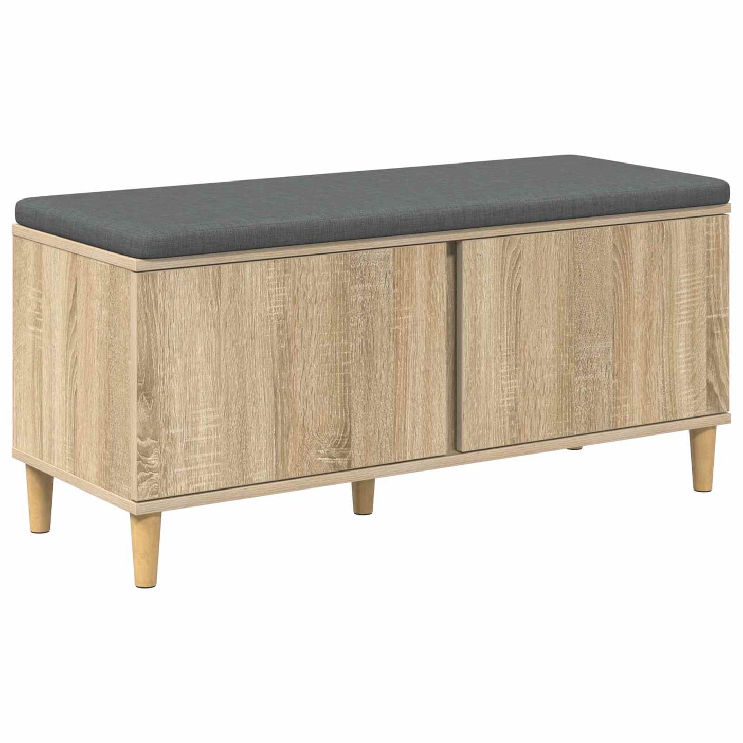 Chodbičková Lavice S Polštářem Sonoma Dub 100 X 38 X 46 Cm