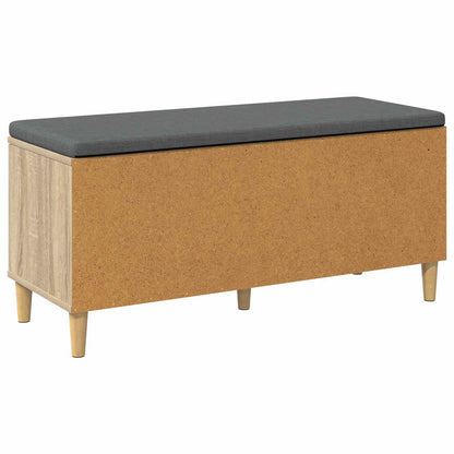 Chodbičková Lavice S Polštářem Sonoma Dub 100 X 38 X 46 Cm