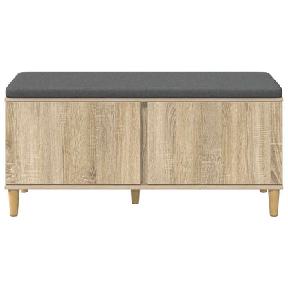 Chodbičková Lavice S Polštářem Sonoma Dub 100 X 38 X 46 Cm