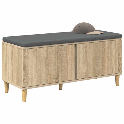 Chodbičková Lavice S Polštářem Sonoma Dub 100 X 38 X 46 Cm