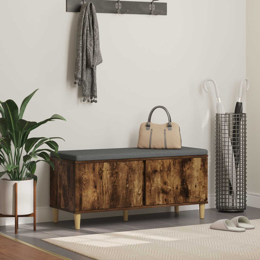 Chodbičková Lavice S Polštářem Uzený Dub 100 X 38 X 46 Cm