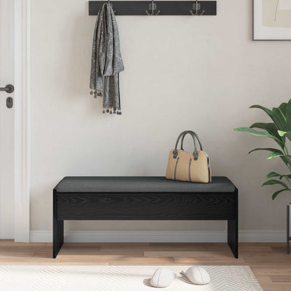 Chodbičková Lavice S Polštářem Černý Dub 103 X 38 X 40 Cm