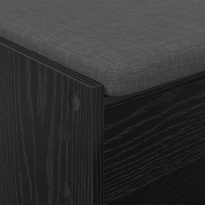 Chodbičková Lavice S Polštářem Černý Dub 103 X 38 X 45 Cm
