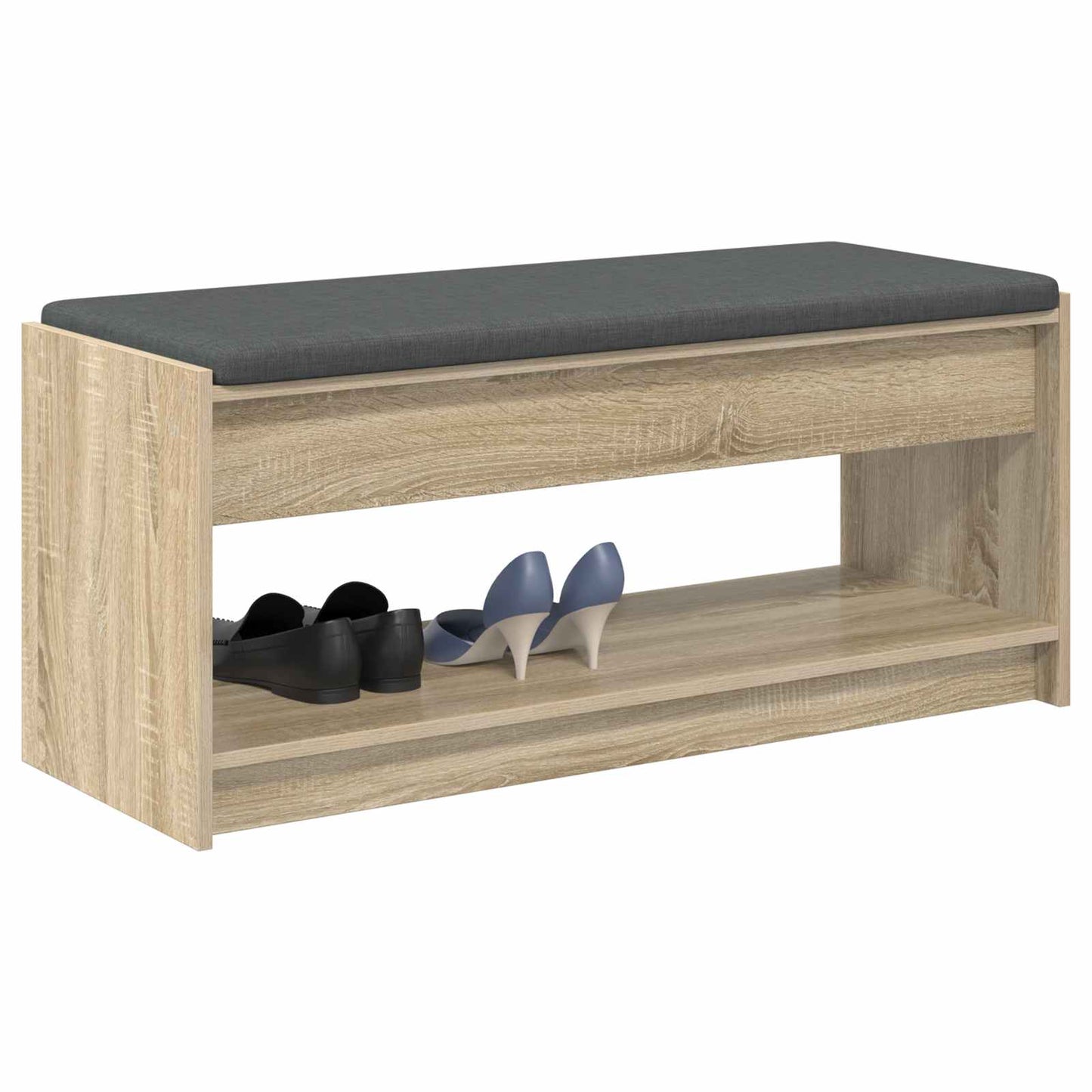 Chodbičková Lavice S Polštářem Sonoma Dub 103 X 38 X 45 Cm