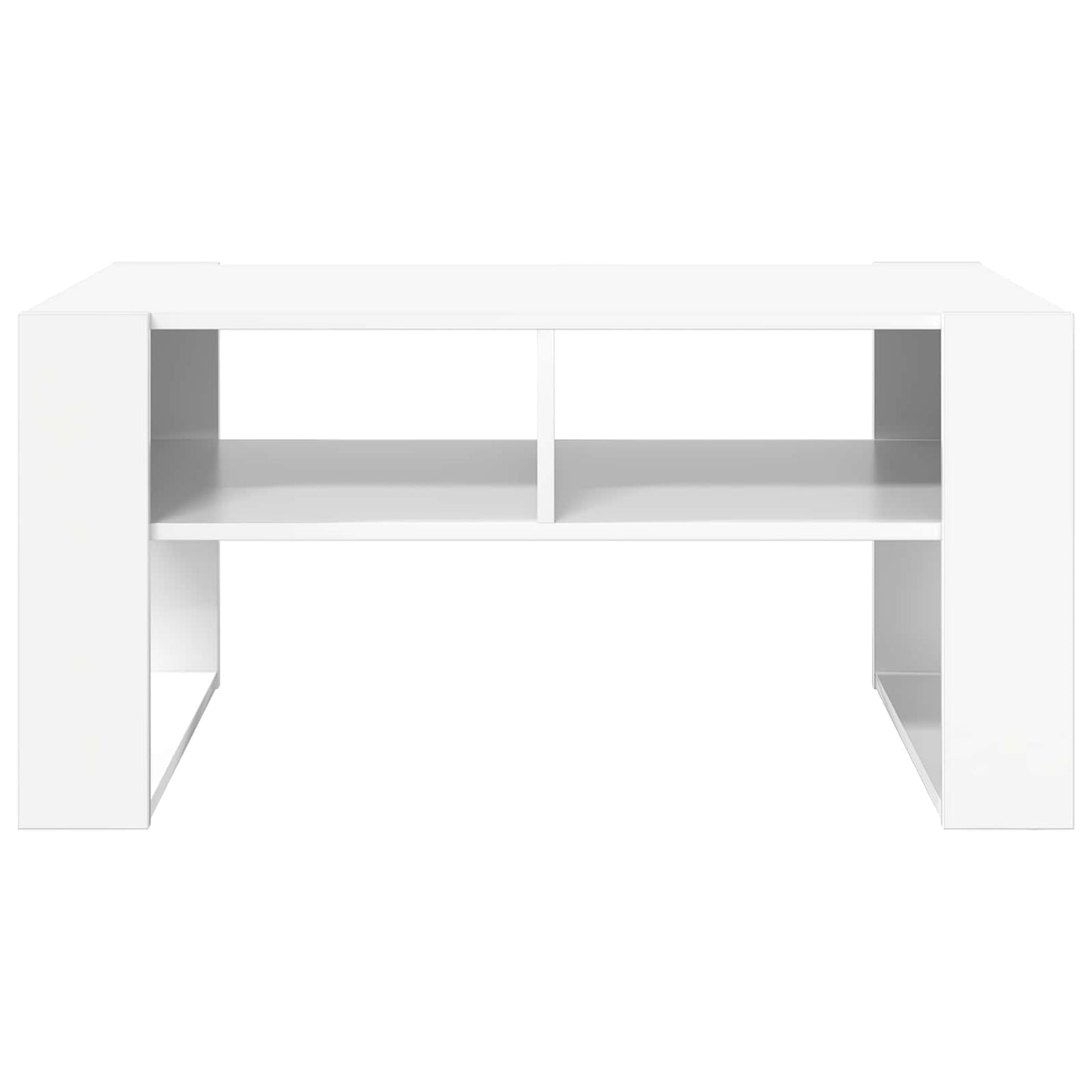 Konferenční Stolek Bílá 92 X 53 X 45 Cm Kompozitní Dřevo