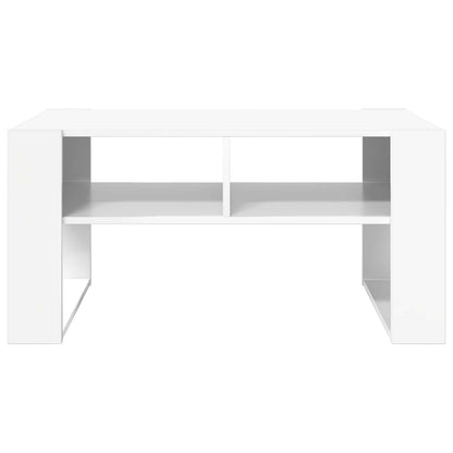 Konferenční Stolek Bílá 92 X 53 X 45 Cm Kompozitní Dřevo