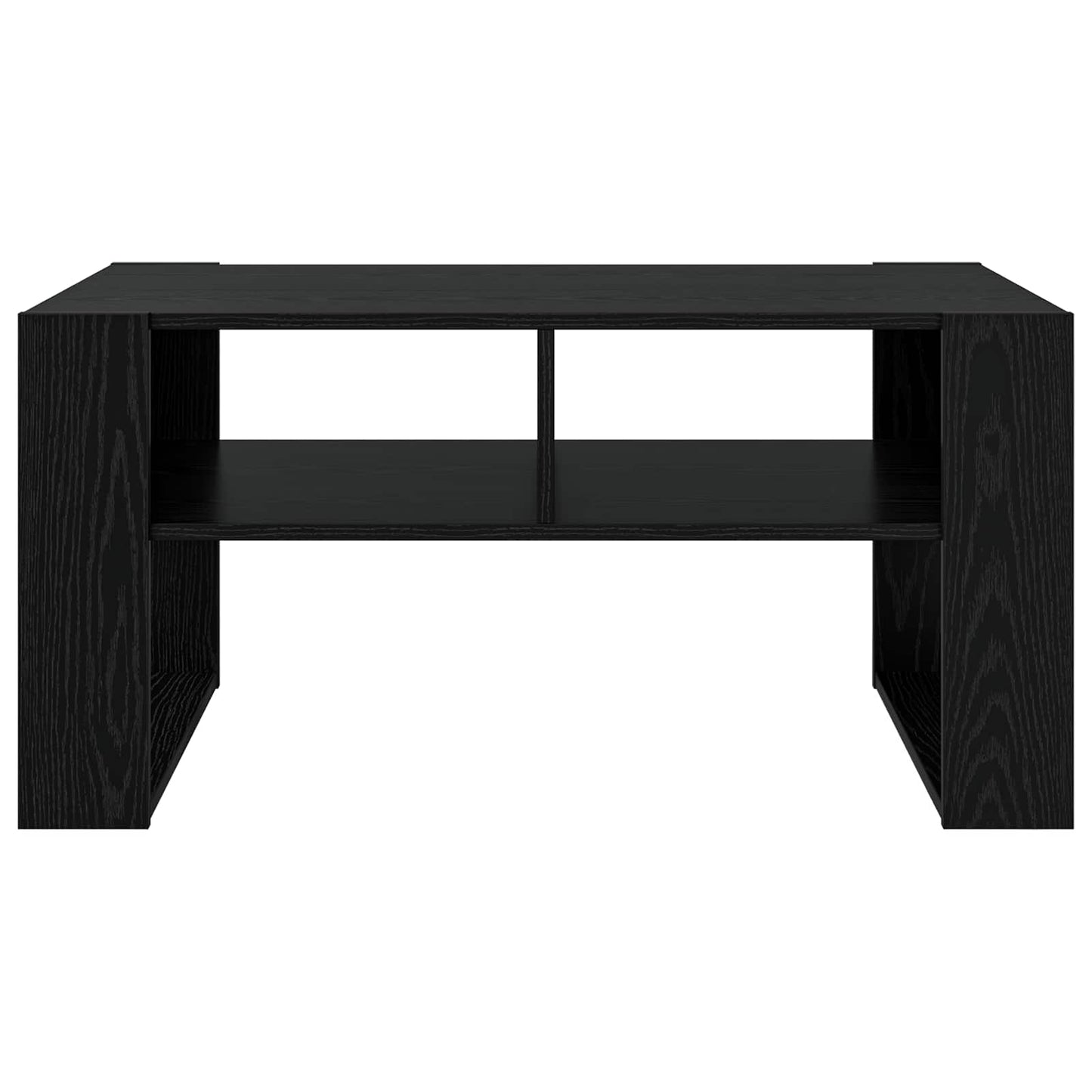 Konferenční Stolek Černý Dub 92 X 53 X 45 Cm Kompozitní Dřevo