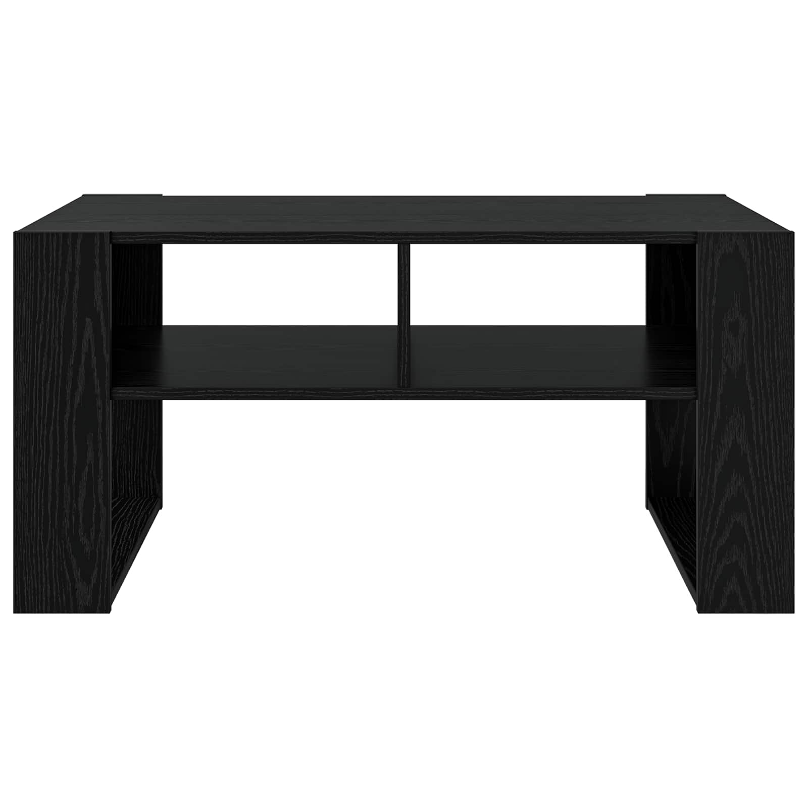 Konferenční Stolek Černý Dub 92 X 53 X 45 Cm Kompozitní Dřevo
