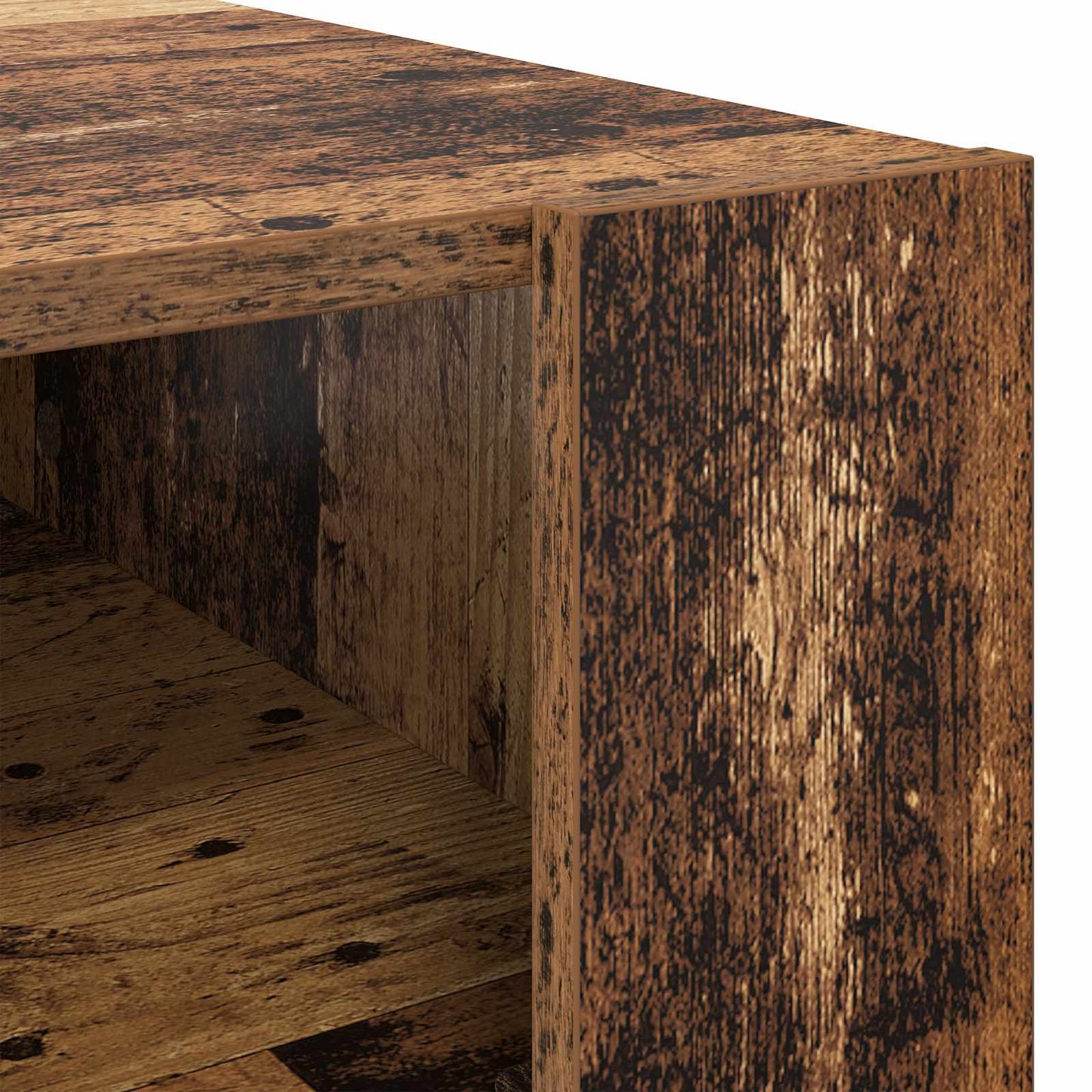 Konferenční Stolek Staré Dřevo 92 X 53 X 45 Cm Kompozitní Dřevo