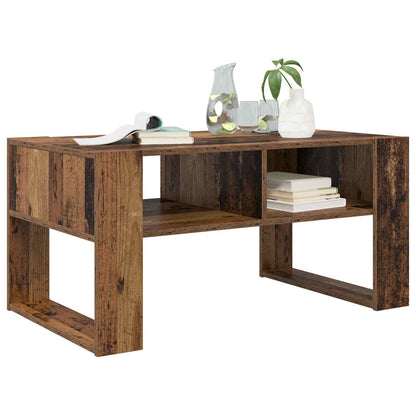 Konferenční Stolek Staré Dřevo 92 X 53 X 45 Cm Kompozitní Dřevo