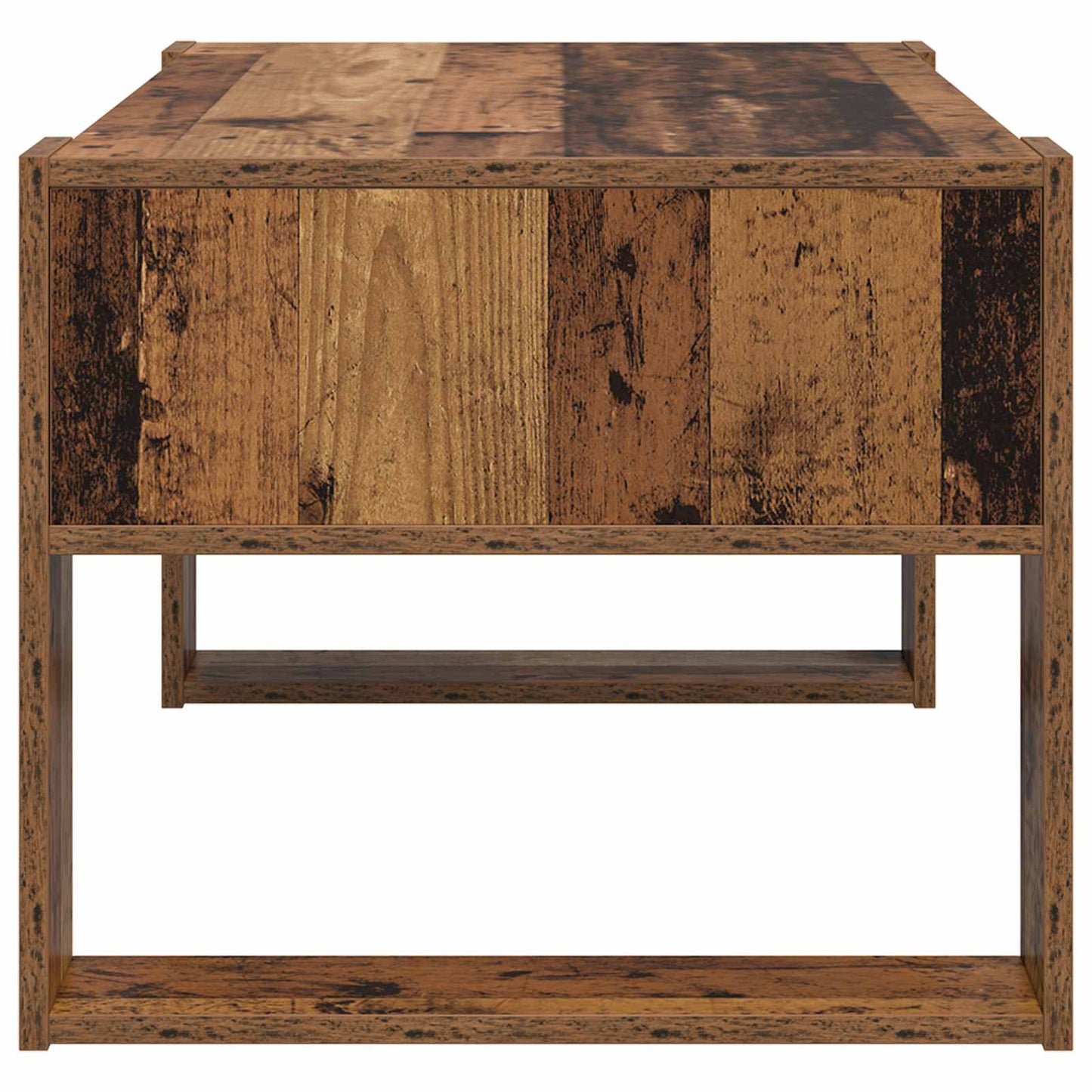 Konferenční Stolek Staré Dřevo 92 X 53 X 45 Cm Kompozitní Dřevo