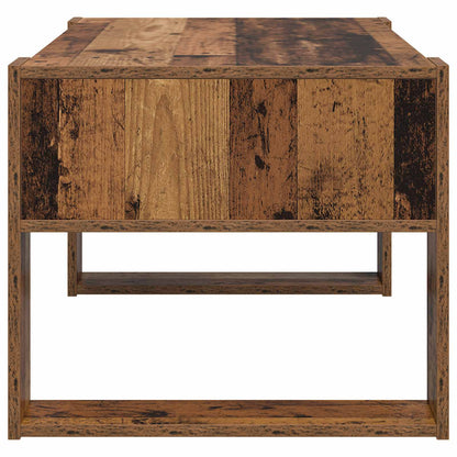 Konferenční Stolek Staré Dřevo 92 X 53 X 45 Cm Kompozitní Dřevo