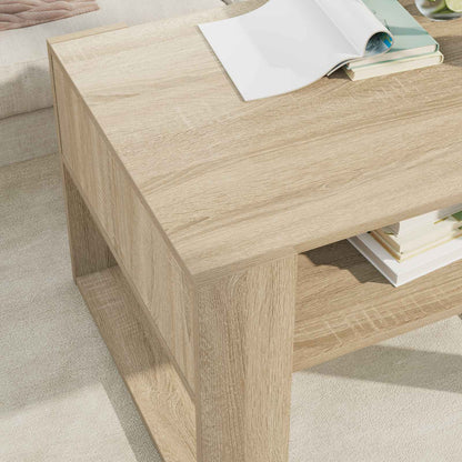 Konferenční Stolek Sonoma Dub 66 X 53 X 45 Cm Kompozitní Dřevo