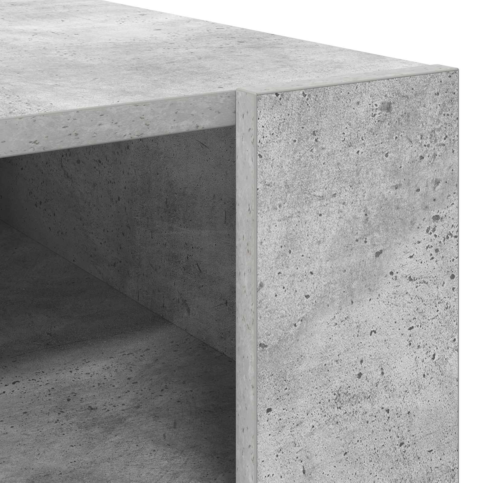 Konferenční Stolek Betonově Šedá 66 X 53 X 45 Cm