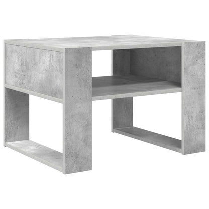 Konferenční Stolek Betonově Šedá 66 X 53 X 45 Cm
