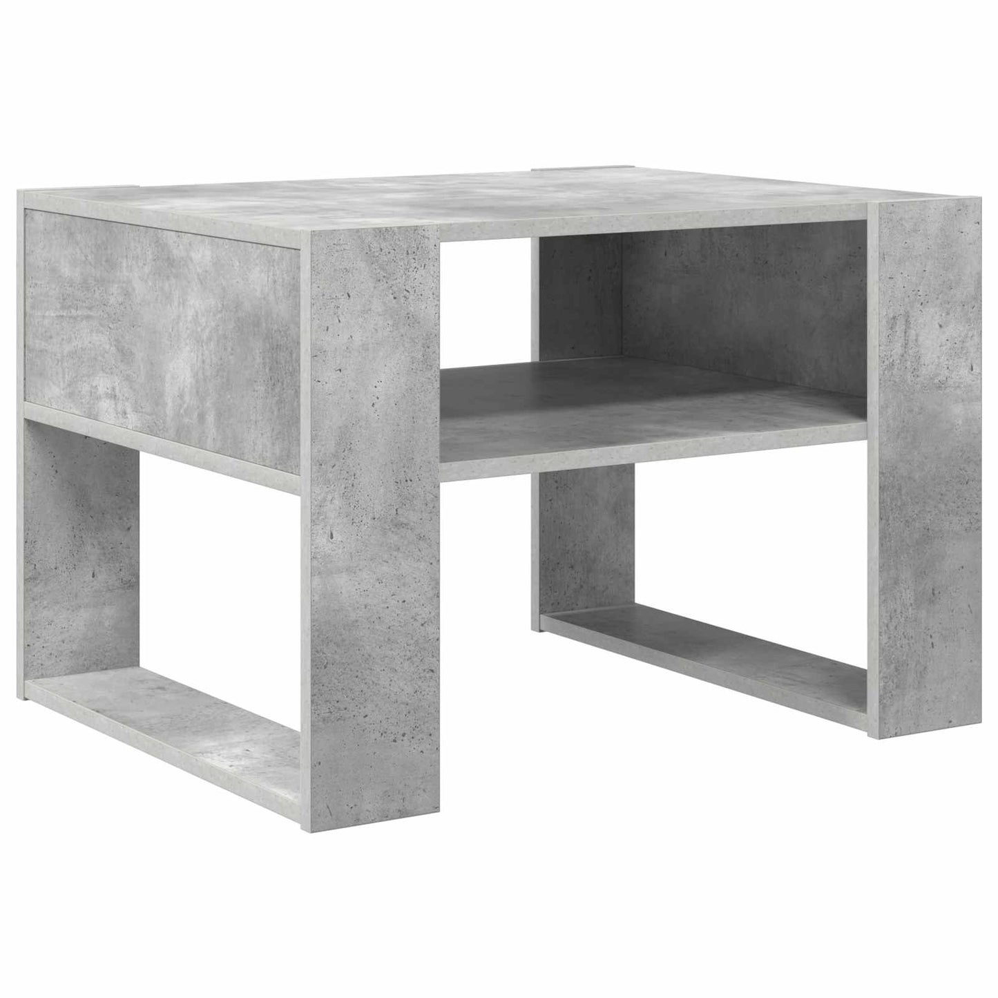Konferenční Stolek Betonově Šedá 66 X 53 X 45 Cm