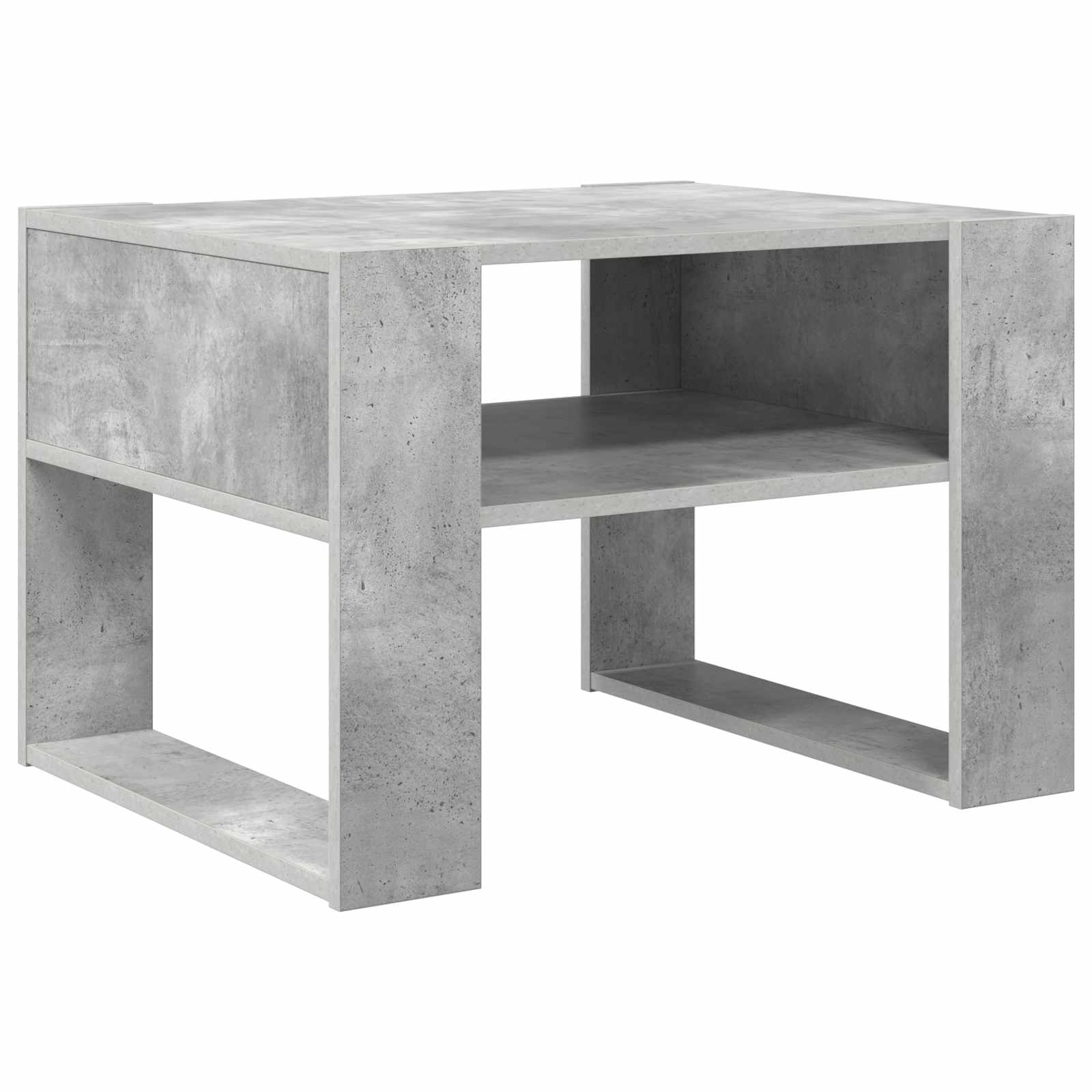 Konferenční Stolek Betonově Šedá 66 X 53 X 45 Cm