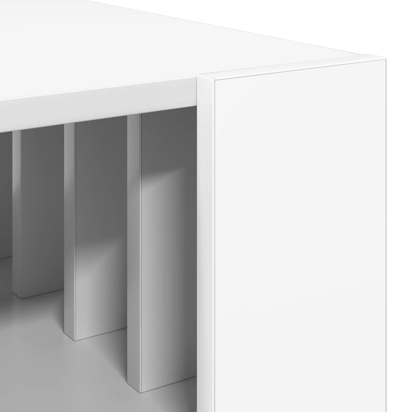 Konferenční Stolek Bílá 92 X 49,5 X 45 Cm Kompozitní Dřevo