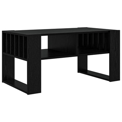 Konferenční Stolek Černý Dub 92 X 49,5 X 45 Cm Kompozitní Dřevo