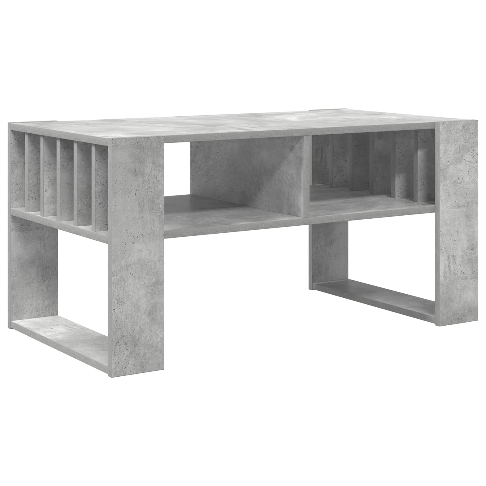 Konferenční Stolek Betonově Šedá 92 X 49,5 X 45 Cm