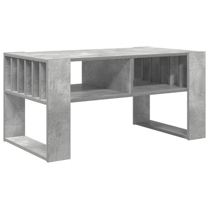 Konferenční Stolek Betonově Šedá 92 X 49,5 X 45 Cm