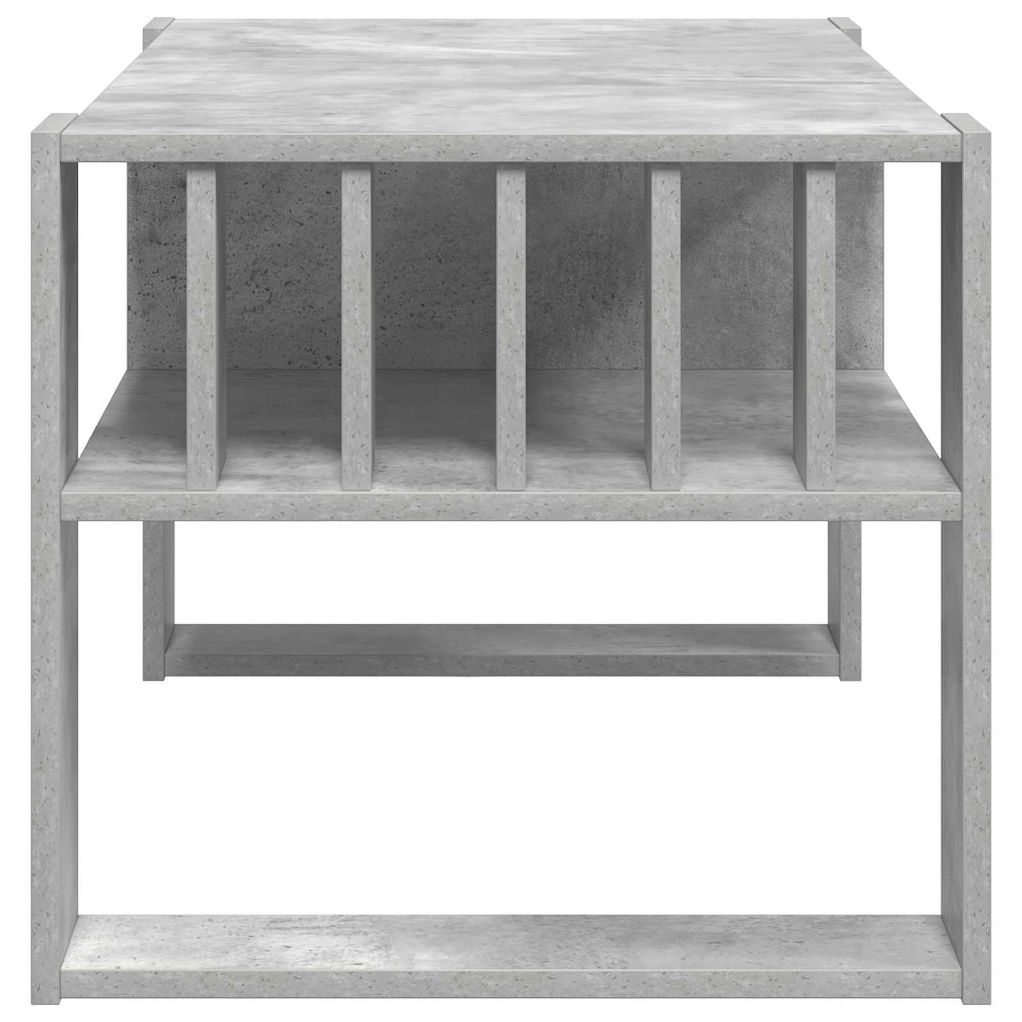 Konferenční Stolek Betonově Šedá 92 X 49,5 X 45 Cm