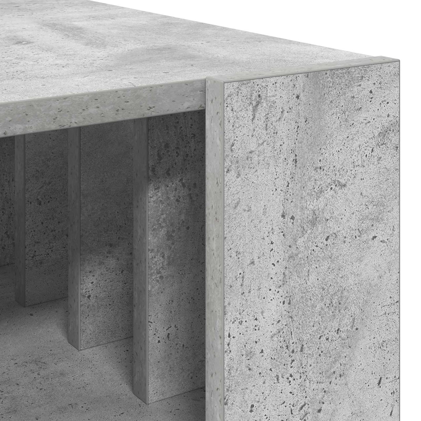 Konferenční Stolek Betonově Šedá 66 X 49,5 X 45 Cm