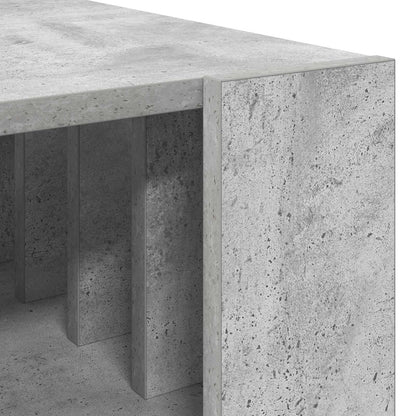 Konferenční Stolek Betonově Šedá 66 X 49,5 X 45 Cm