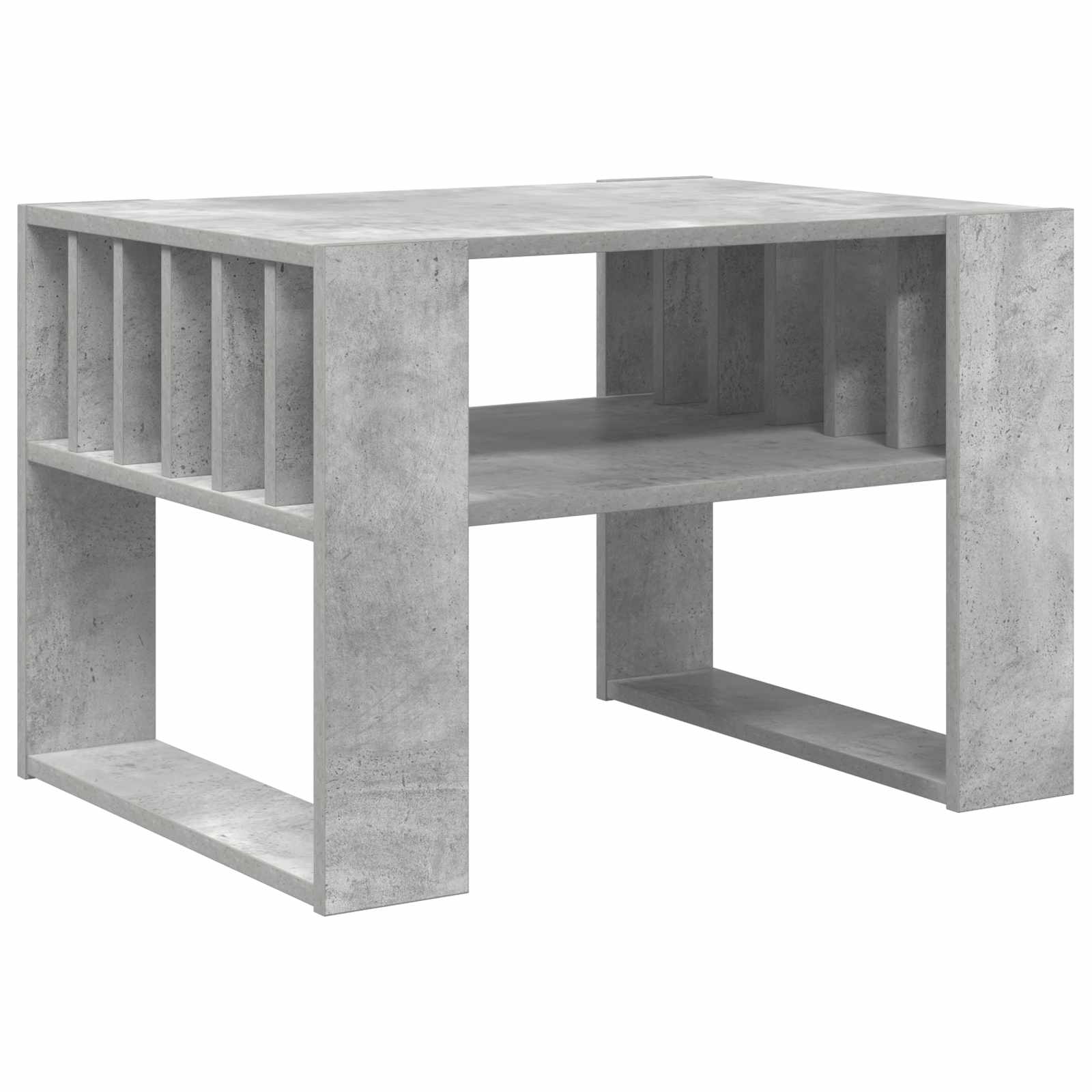 Konferenční Stolek Betonově Šedá 66 X 49,5 X 45 Cm