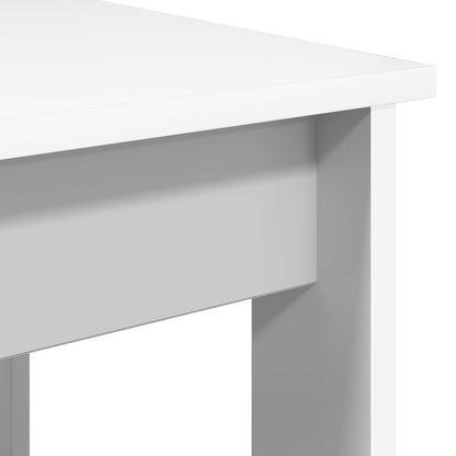Sada Konferenčních Stolků 2 Pcs Bílá 50 X 52 X 42 Cm