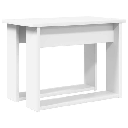 Sada Konferenčních Stolků 2 Pcs Bílá 50 X 52 X 42 Cm