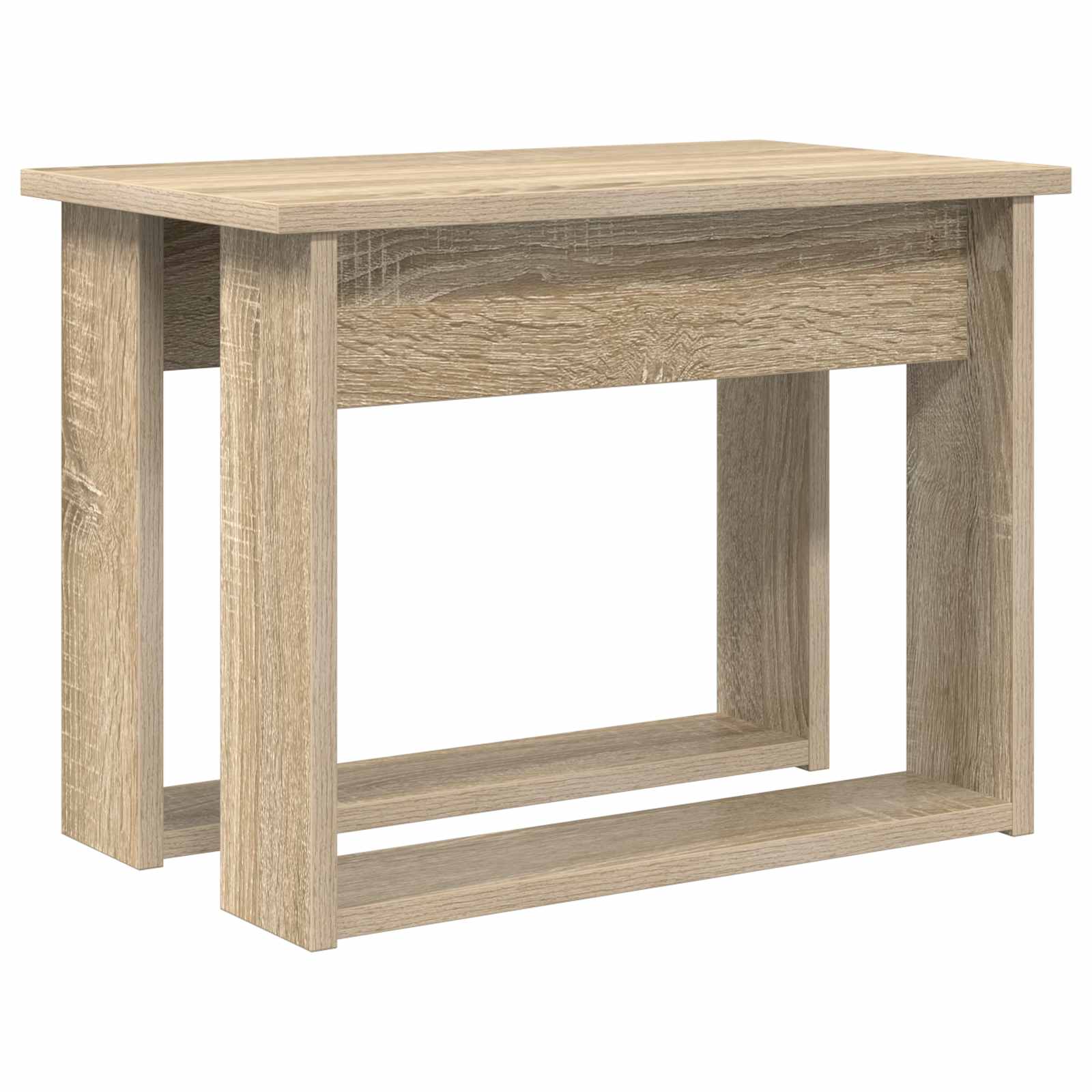 Sada Konferenčních Stolků 2 Pcs Sonoma Dub 50 X 52 X 42 Cm
