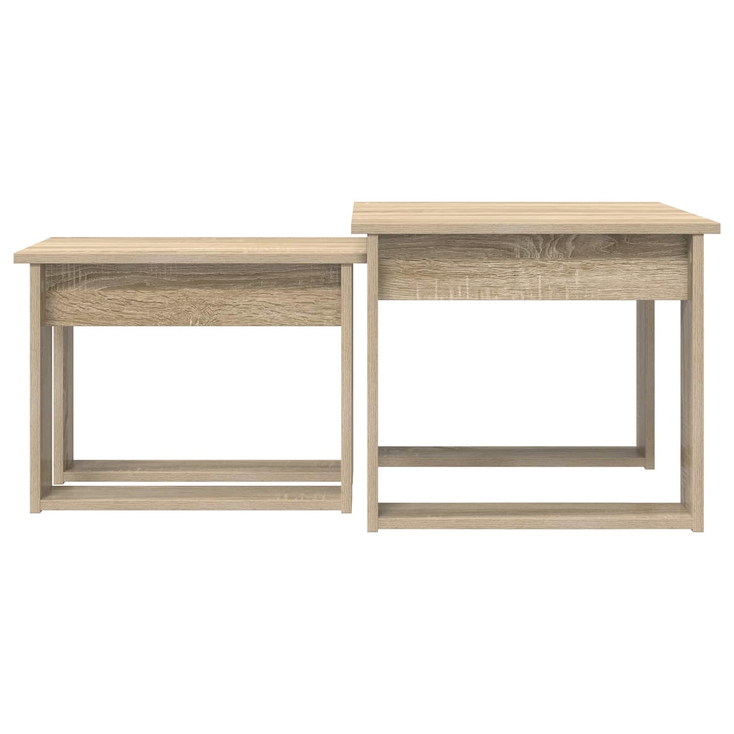 Sada Konferenčních Stolků 2 Pcs Sonoma Dub 50 X 52 X 42 Cm
