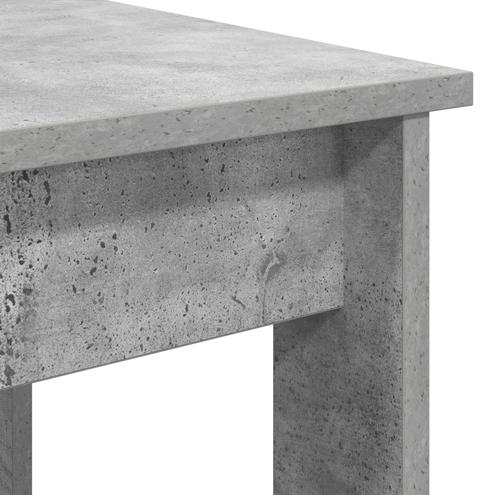 Sada Konferenčních Stolků 2 Pcs Betonově Šedá 50 X 52 X 42 Cm