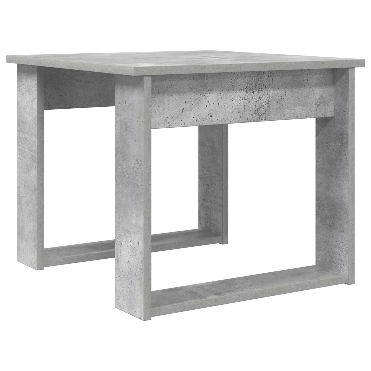 Sada Konferenčních Stolků 2 Pcs Betonově Šedá 50 X 52 X 42 Cm