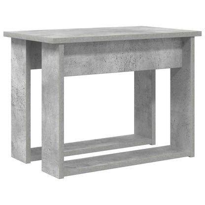 Sada Konferenčních Stolků 2 Pcs Betonově Šedá 50 X 52 X 42 Cm