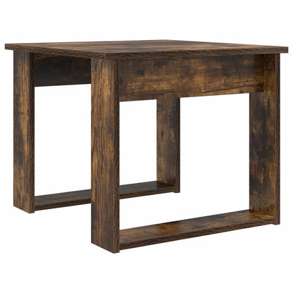 Sada Konferenčních Stolků 2 Pcs Kouřový Dub 50 X 52 X 42 Cm