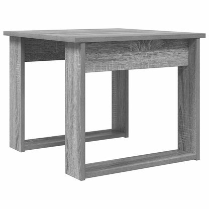 Sada Konferenčních Stolků 2 Pcs Šedá Sonoma 50 X 52 X 42 Cm