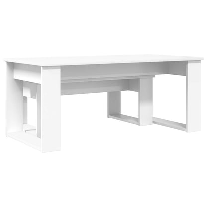 Sada Konferenčních Stolků 2 Pcs Bílá 100 X 50 X 42 Cm
