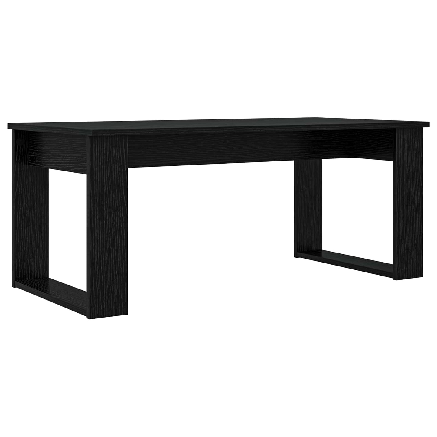 Sada Konferenčních Stolků 2 Pcs Černý Dub 100 X 50 X 42 Cm