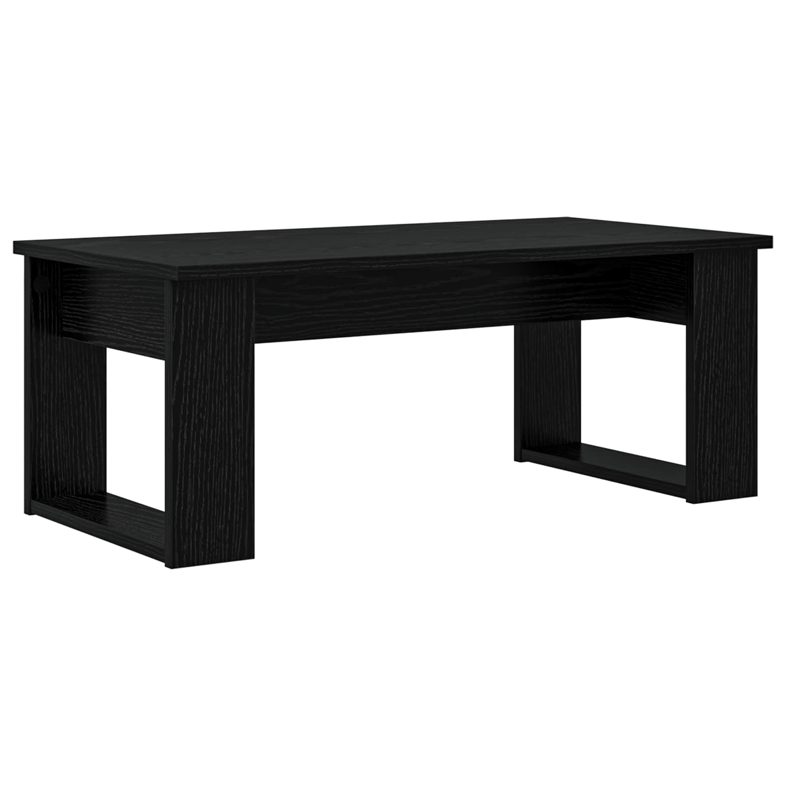 Sada Konferenčních Stolků 2 Pcs Černý Dub 100 X 50 X 42 Cm