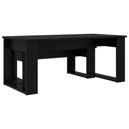 Sada Konferenčních Stolků 2 Pcs Černý Dub 100 X 50 X 42 Cm