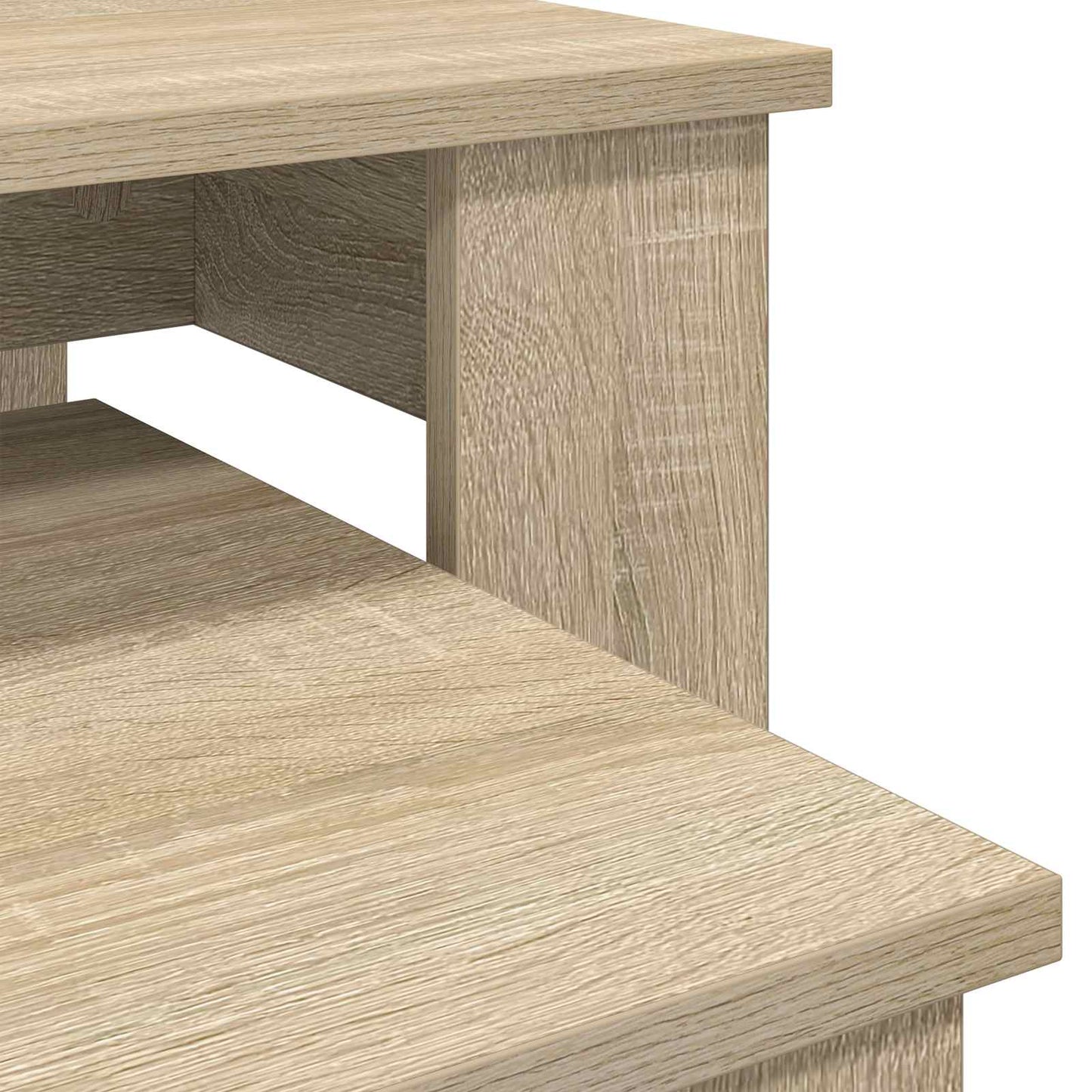 Sada Konferenčních Stolků 2 Pcs Sonoma Dub 100 X 50 X 42 Cm