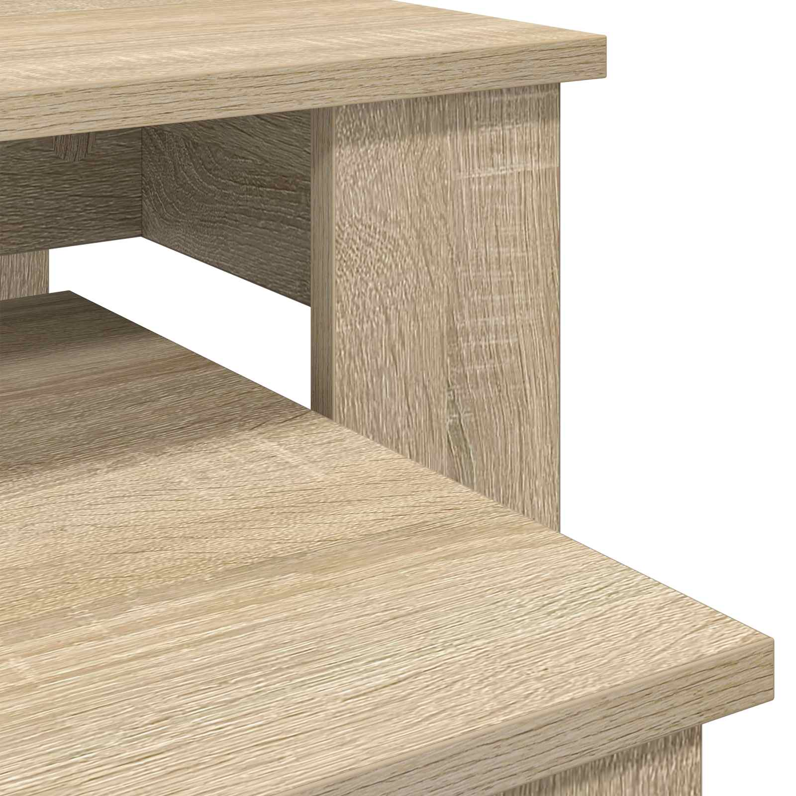 Sada Konferenčních Stolků 2 Pcs Sonoma Dub 100 X 50 X 42 Cm
