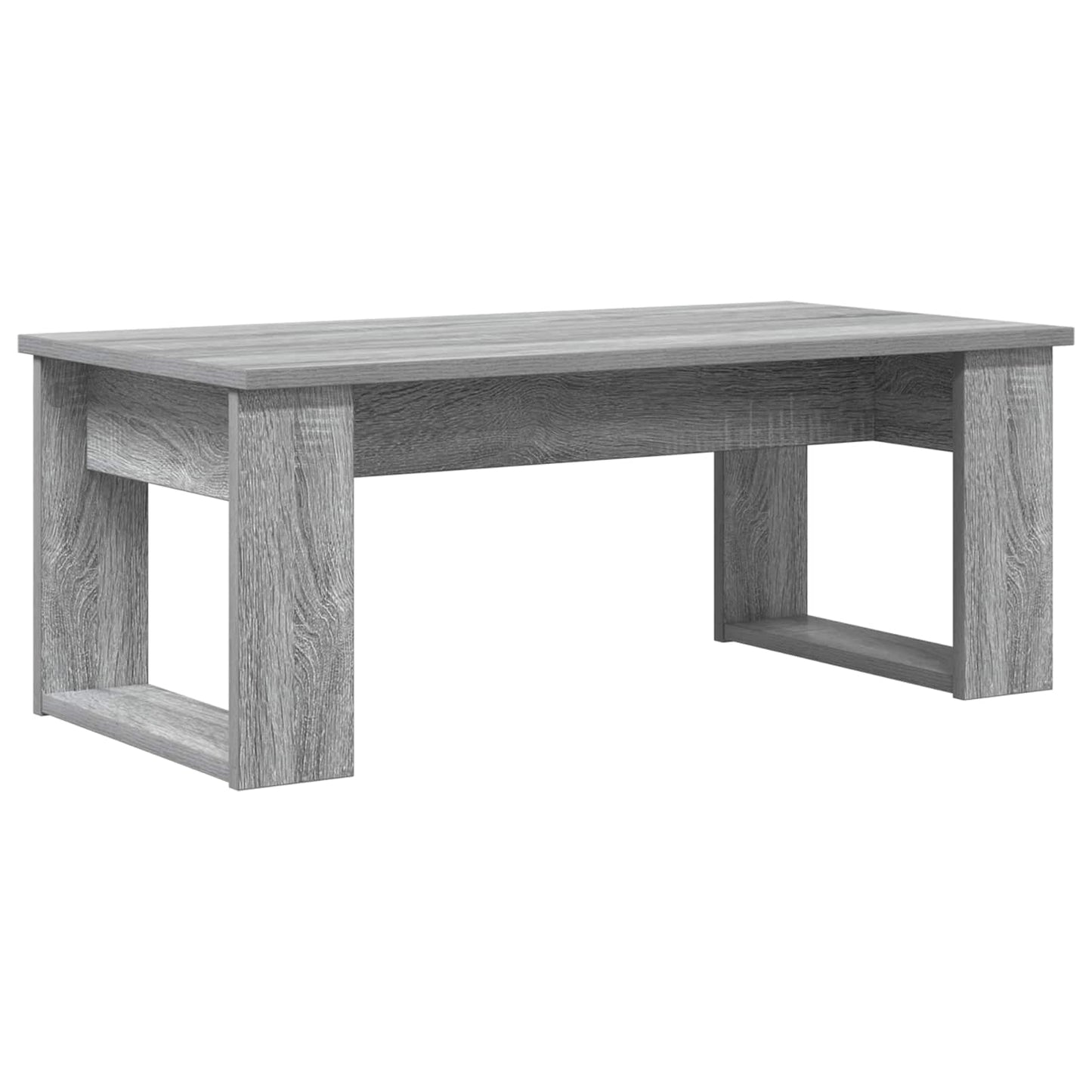 Sada Konferenčních Stolků 2 Pcs Šedá Sonoma 100 X 50 X 42 Cm