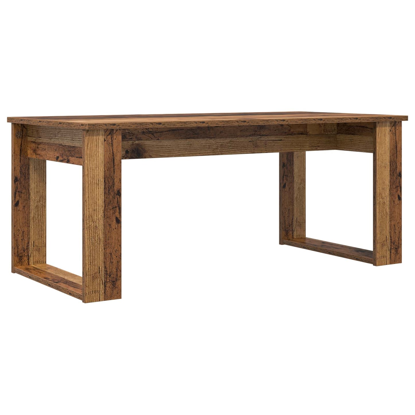 Sada Konferenčních Stolků 2 Pcs Staré Dřevo 100 X 50 X 42 Cm