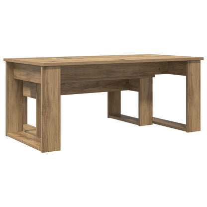 Sada Konferenčních Stolků 2 Pcs Artisanový Dub 100 X 50 X 42 Cm